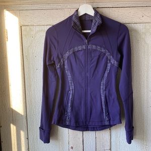 Purple lulu lemon jacket